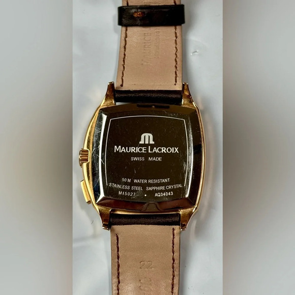 Maurice Lacroix Miros Gold Watch - Picture 3 of 6